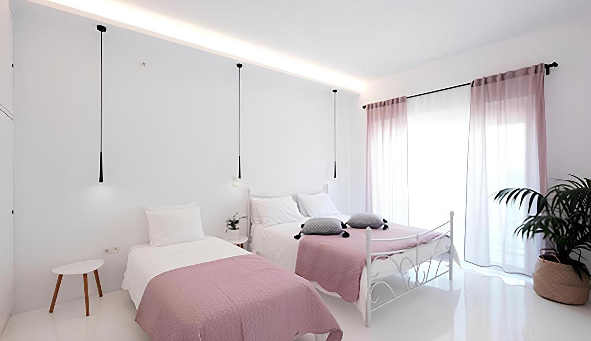 Zen Minimal Luxury Housing Tyros Villa Buitenkant foto