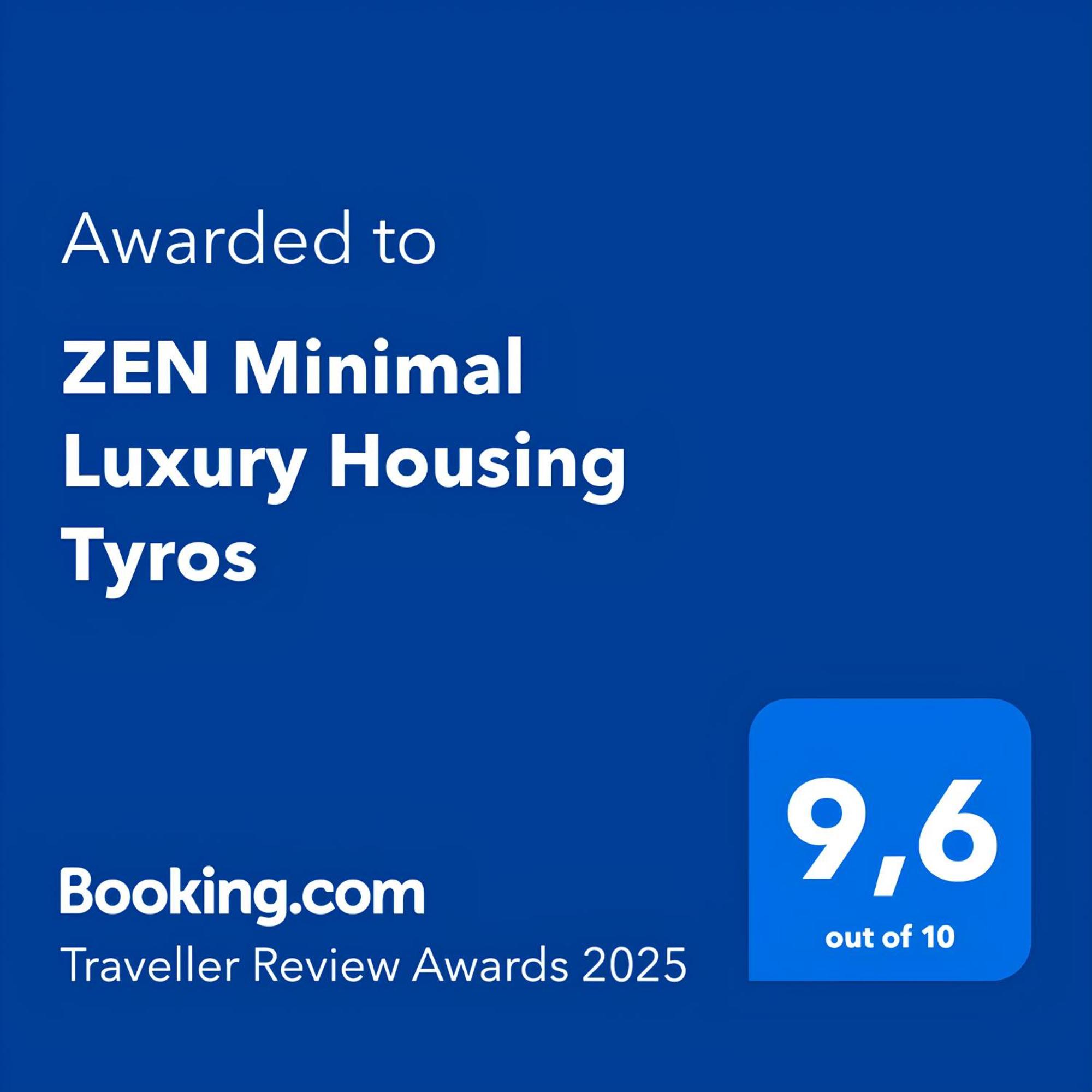 Zen Minimal Luxury Housing Tyros Villa Buitenkant foto