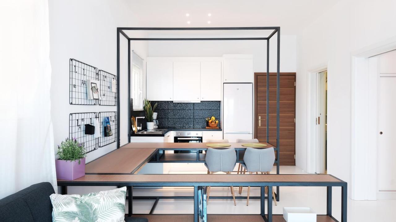 Zen Minimal Luxury Housing Tyros Villa Buitenkant foto